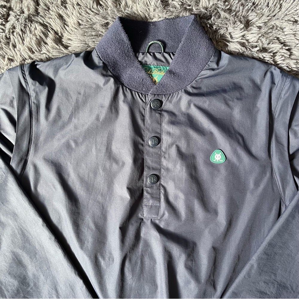 Brooks Brothers Golf Windbreaker Bomber Jacket & Vest | Detachable Sleeves